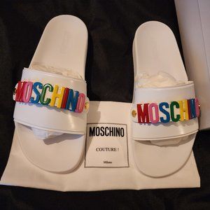 Moschino Slides Size 43 (10) - Brand New